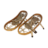Pair of old snowshoes
