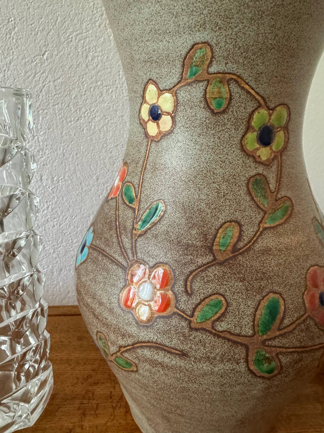 Vallauris MC Treinen ceramic vase from the 60s
