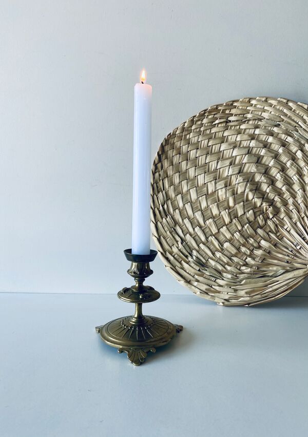 Bougeoir décor insectes