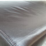 Leather office bench