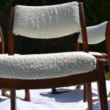 4 Baumann sleigh chairs