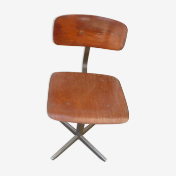 Chaise école, année 1950