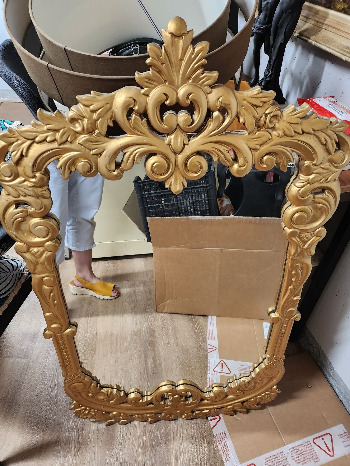 Antique mirror