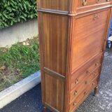 Mahogany secretary Louis XVI style