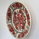 Small ceramic wall plate signed Korond, Hungary