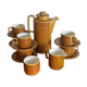 Coffee tea set Hornsea Saffron England
