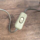 Table lamp in turned wood