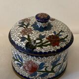 Asian enamels partitioned box