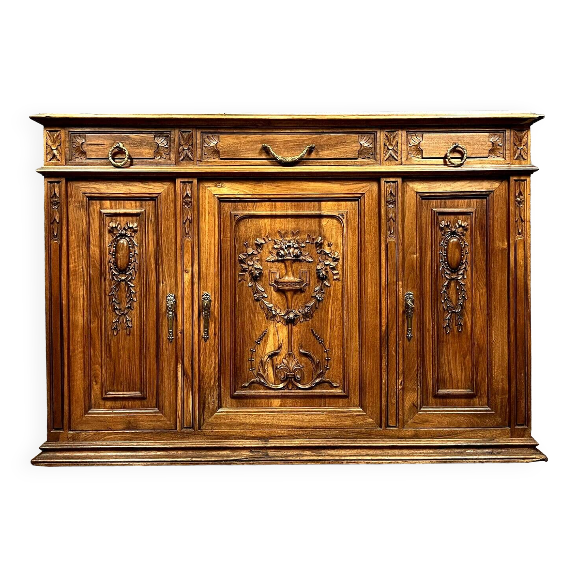 Superb Louis XVI style walnut sideboard circa 1850