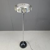 Lampadaire vintage en forme d'ovni de l'ère spatiale, années 1970