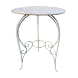 High parisian bistro table