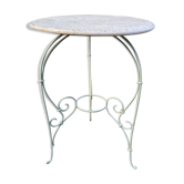 High parisian bistro table