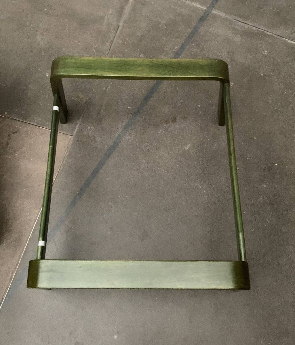 Ensemble de fauteuils lounge Pulkka finlandais du milieu du siècle avec ottomans par Ilmari Lappalainen pour Asko