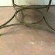 Louis XVI style pedestal table in brass and marble XX century