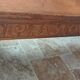 Rocaille table in carved solid oak