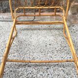 1-seat rattan basket bed