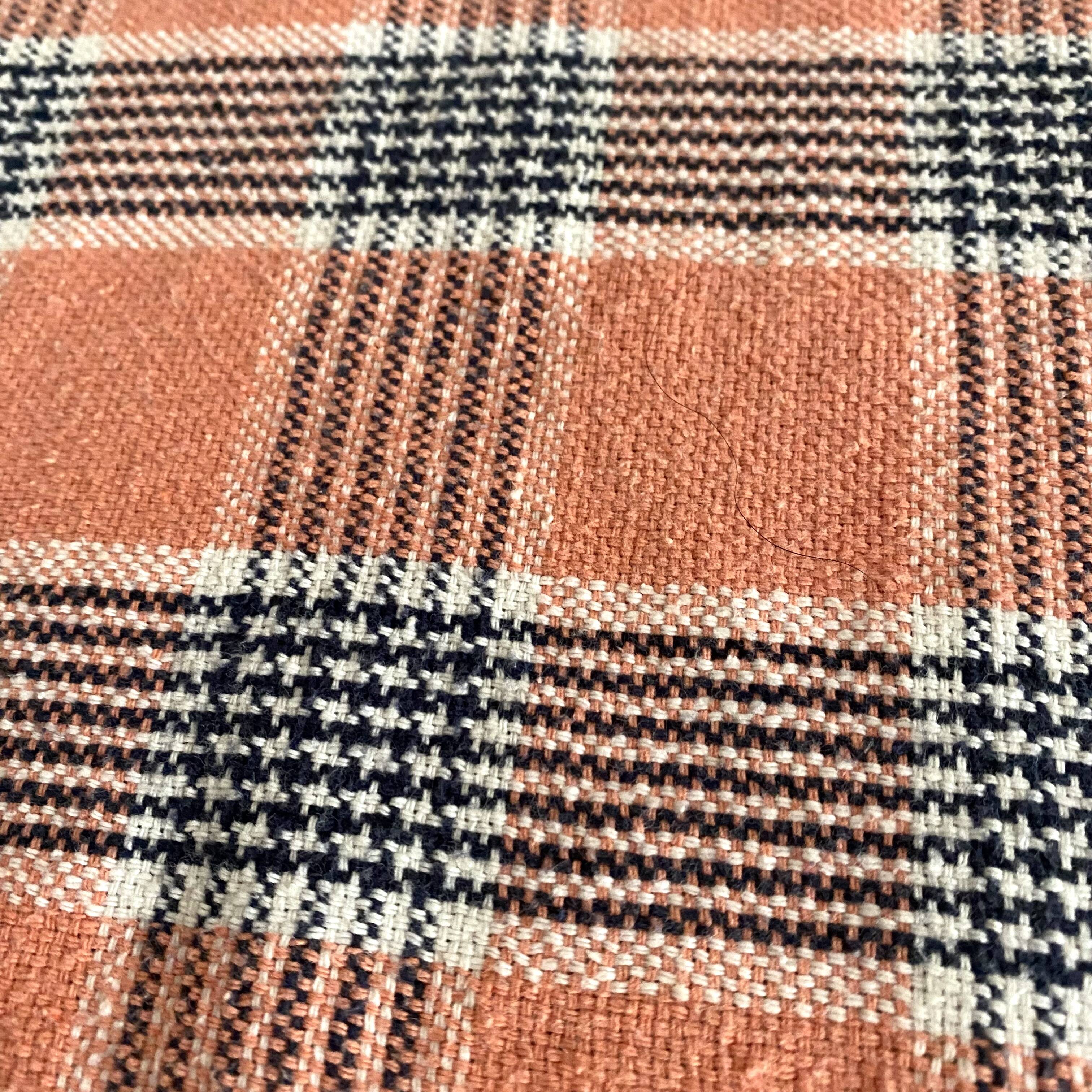 Vintage checkered tablecloth 130X200 cm