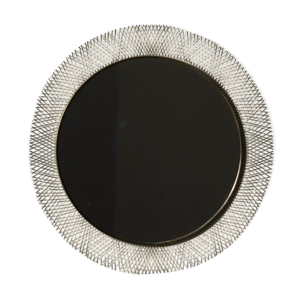 Miroir en métal blanc