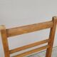 Series of 3 vintage chairs with compass legs - 1950s