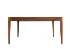Square coffee table with reversible top 'Hilleberg' - mid century modern