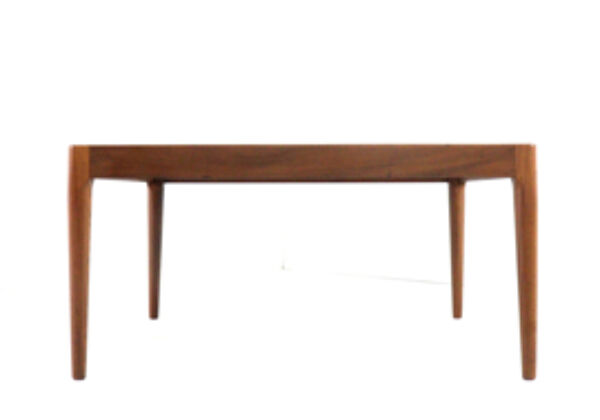 Table basse carrée avec plateau réversible 'Hilleberg' - style mid-century modern