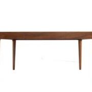 Square coffee table with reversible top 'Hilleberg' - mid-century modern style