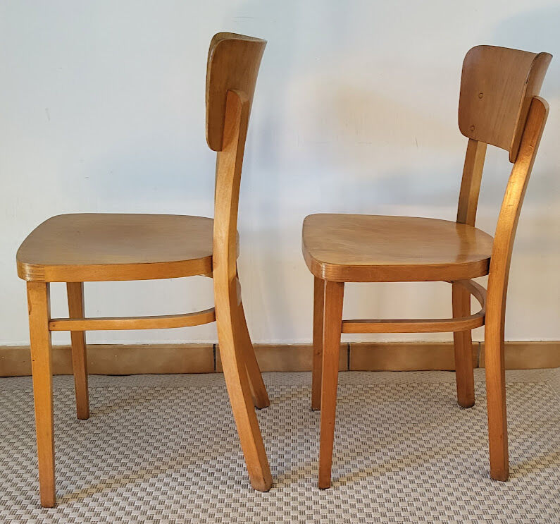 Lot of Thonet chairs