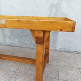 Vintage kitchen island loom table