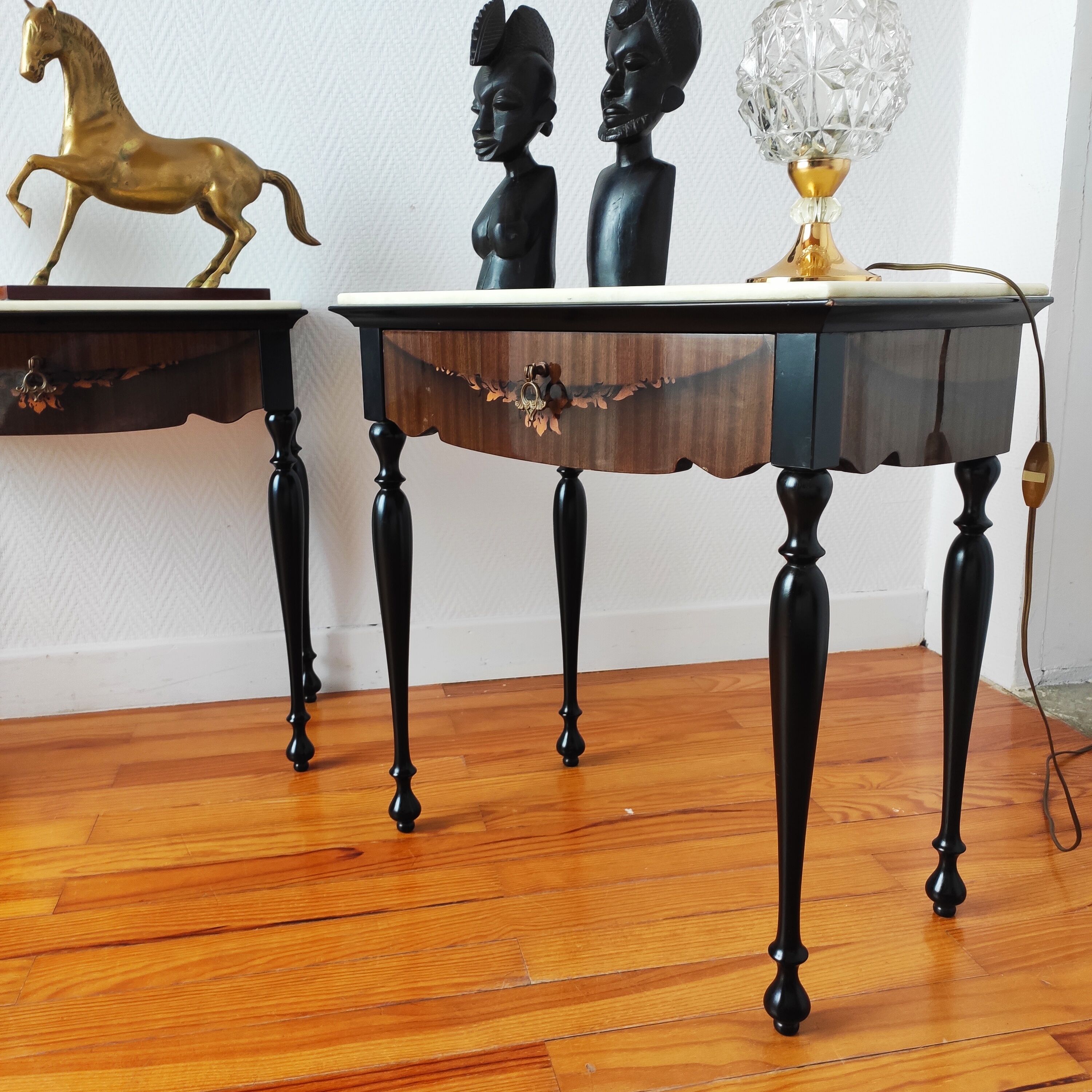 Pair of bedside tables
