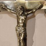 Bronze and brass cross from the 20th century.