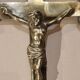 Croix en bronze laitonné XXe