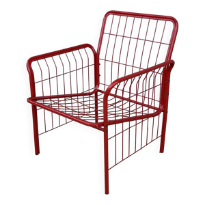 Fauteuil grille vintage