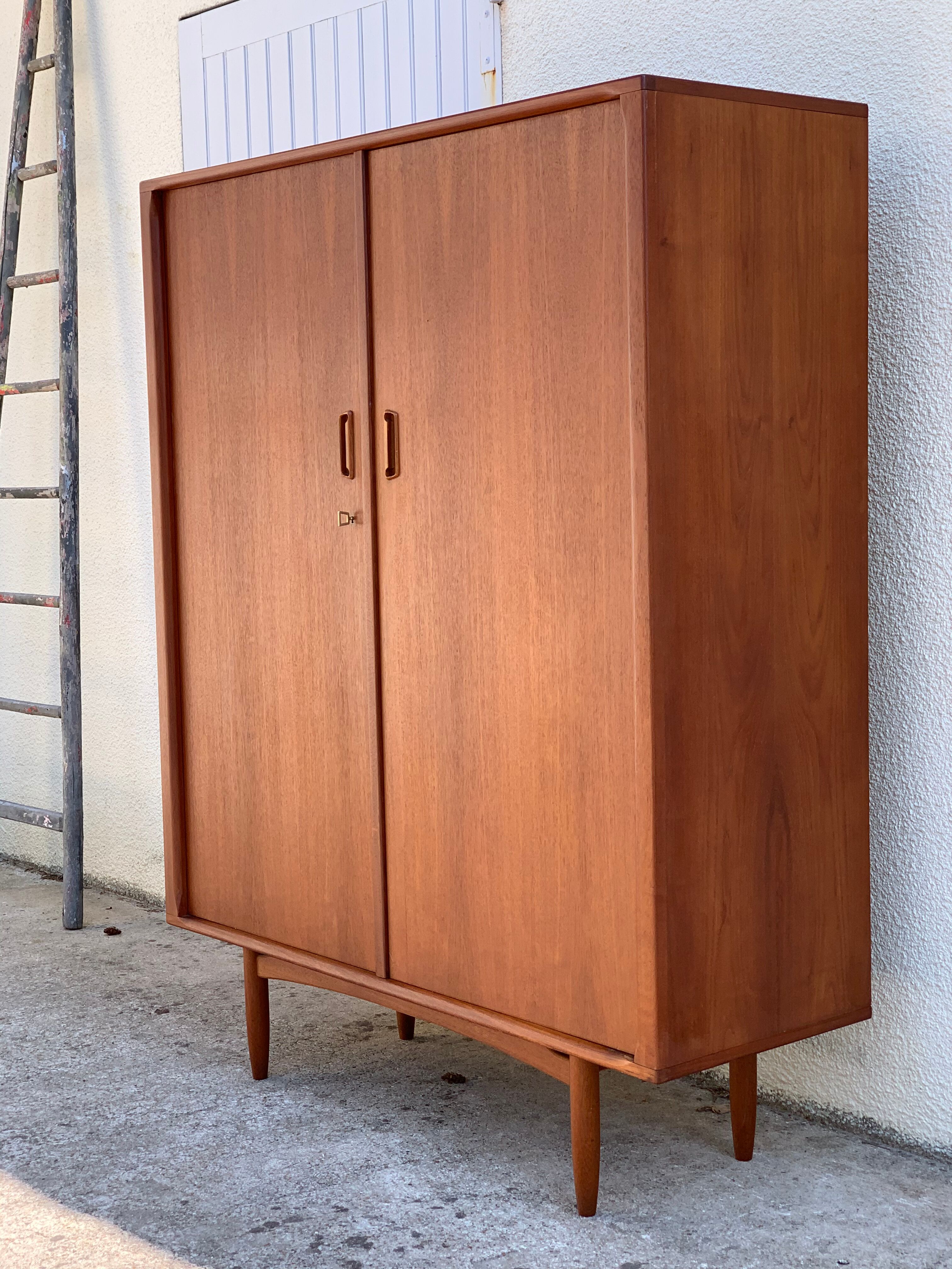 Scandinavian wardrobe in Scandinavian 1960