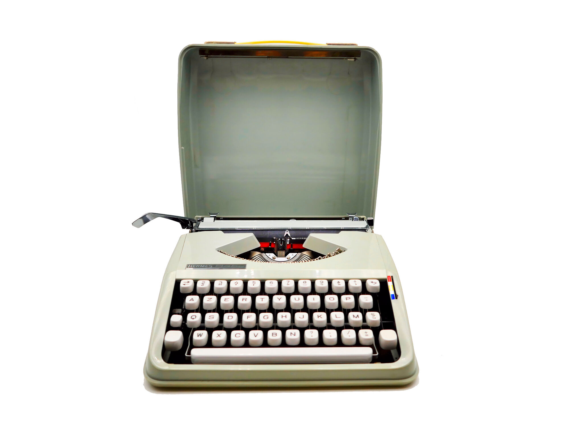 Hermes Baby Typewriter Green Linden Revised Ribbon New