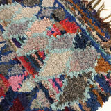 Moroccan berber carpet boucherouite 161x92cm