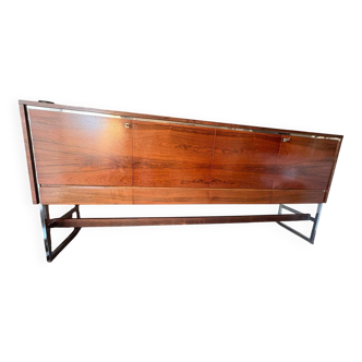 Buffet d’époque des années 1960 mesurant 240 cm en palissandre