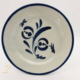 6 dessert plates, St Clément. Hand-painted decoration.