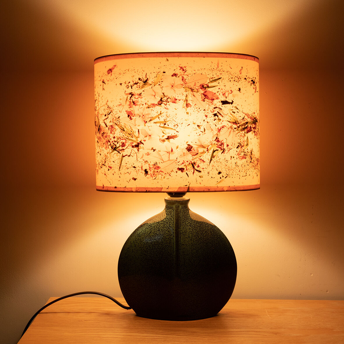 Lampe vert canard