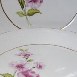 6 assiettes plates Gien Chevreuse