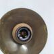 Large opaline pendant light