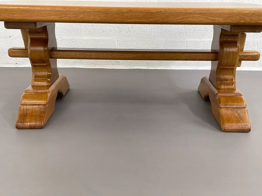 Vintage oak coffee table