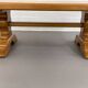 Vintage oak coffee table