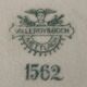 Grand plat de service ancien  en faïence de Villeroy & Boch