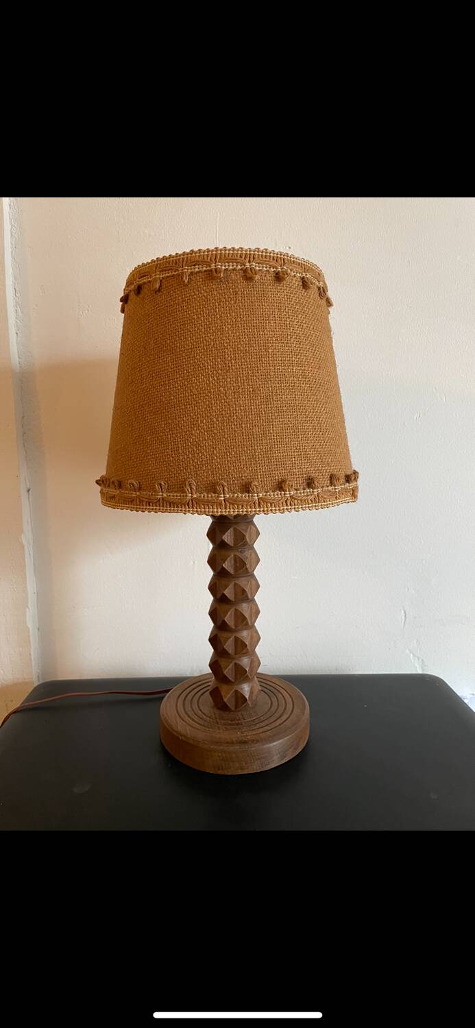 Charles Dudouyt style table lamp