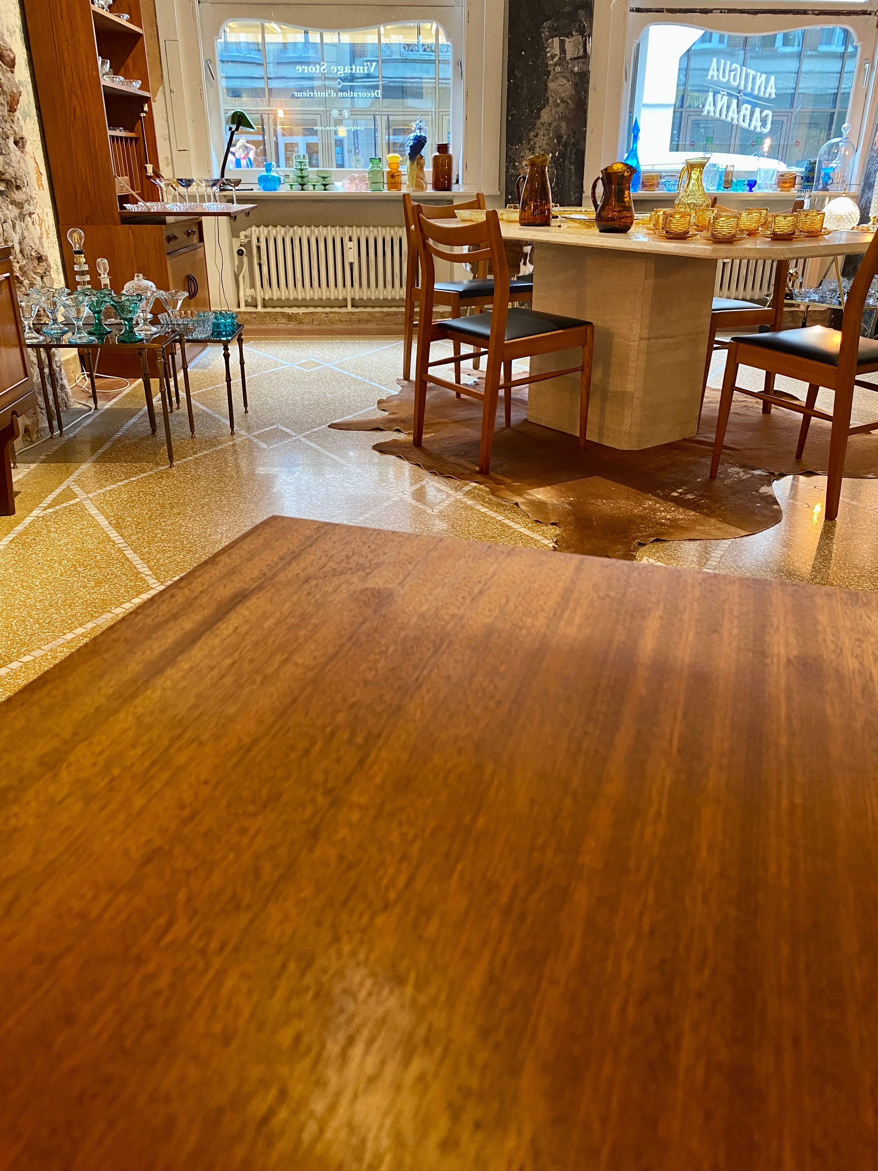 Scandinavian office 1960 two sides