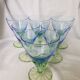 Set de 6 grands verres à eau Bormioli Rocco Bahia bleu vert