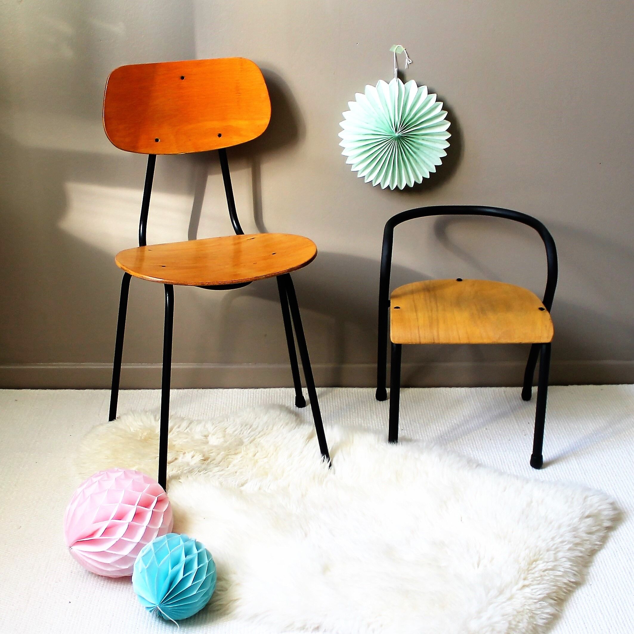 Jacques Hitier children's chair from the 1950