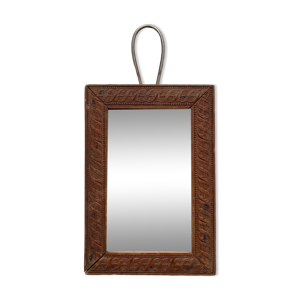 miroir de barbier ancien