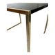 Table d’appoint doré