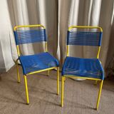 Pair of scoubidou chairs